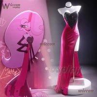 Nino Angel Dust Cosplay Costume Carnival Party Christmas Play Role Clothes Clothing Haubin Hotel S2 Halloween Cos Coat Set