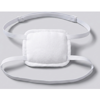 White Lolita Cosplay Eyepatch Soft Single Eye Mask For Anime Costume Accessories Adjustable Halloween Party Prop Gear Tool