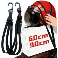 AliExpress NONE Adjustable Helmet Strap Luggage Rope Elastic Bungee Cords with Hooks Retractable Binding Band for Motorcycle Bike Cargo Rack