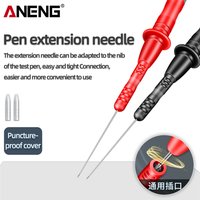 1000V/10A Pen Extension Needle Tip Multimeter Wire ANENG PT2003 1 Pair Probe Tip Test Fine tip Bendable Probe Detachable Tools