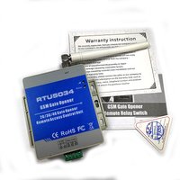 RTU5034 GSM GATE OPENER ACCESS RELAY SWITCH REMOTE CONTROL BY FREE CALL HOME ALARM SYSTEM SECURITY FOR AUTOMATIC DOOR OPENER