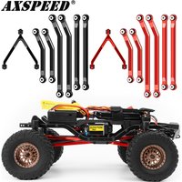 AXSPEED Aluminum Alloy Chassis Linkage High Clearan Links Set for 1/24 Axial SCX24 GX470 Upgrade Parts