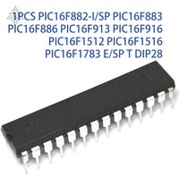 1PCS PIC16F882-I/SP PIC16F883 PIC16F886 PIC16F913 PIC16F916 PIC16F1512 PIC16F1516 PIC16F1783 E/SP T DIP28