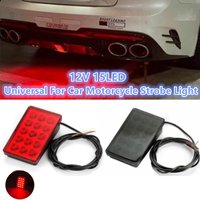 12V F1 Style 3rd Brake Light Car LED Rear Tail Lamp Auto Flashing Warning Reverse Stop Safety Signal Lights 15LED Taillight