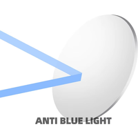 -0.25CYL & Above 2.0CYL Anti Blue Light Blocking Prescription Glasses Lens CR-39 Resin Aspheric