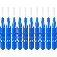 50Pcs Interdental Brush al Care Tool Teeth Cleaning Brush Flossing Tool Plaque Remover Dental Hygiene Use Red 3Mm