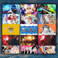 Anime ONE PIECE Credit Card Skin Sticker Animated Luffy Matte Stickers for VISA JCB Mastercard and Other IC Bank Card Decoration