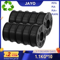 JAYO 5/10 Rollen 3D PETG/PLA/PLA+/PLA Matte Drucker Filament 1,75mm Keine Blase 3D Druck Materialien für 3D Drucker & 3D Stift