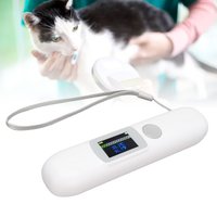 Pet Microchip Scanner Bluetooth Animal Microchip Tag Reader Pet Chip Scanner with 1.14 Inches Color Screen for Animal Management