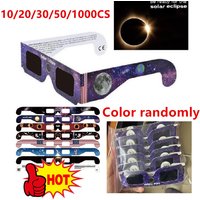 10/20/30/50/100Pcs Paper Solar Eclipse Glasses Safe For Direct Sun Viewing Observe Total Eclipses Partial Eclipse Wholesale image 4
