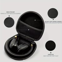 For Major II/III/IV/V Case, Major 5/4/3/2 Case, Hard Carrying Storage Bag Compatible with Marshall Major 5 4 3 2 Headphone