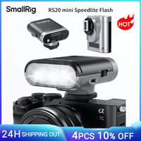 SmallRig RS20 Mini Camera Flash for Sony for Canon GN12 Speedlight for Camera w OLED Screen 500 Full-Power Flashes/1.8s Recycle
