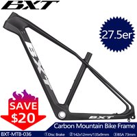 BXT Full Carbon MTB Frame 27.5er Cadre Carbone T1000 Carbon Mountain Bike Frame 27.5inch Thru Axle MTB Carbon Bicycle Frame 27.5
