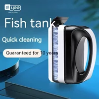 Powerful Magnetic Cleaning Aquarium Glass Seaweed Magnet Cleaning Tool Floatingcleaning Scrubbing Brush With Scraper