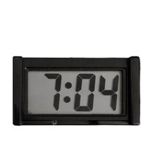 AliExpress NONE Dashboard Clock Adhesive Digital Watch Small Clock for Women Men Car Motorcycle Truck Boat Bike Classroom Fridge
