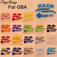 2Set For GBA Game Console AB buttons L R D-Pad Power ON OFF Button For Gameboy Advance