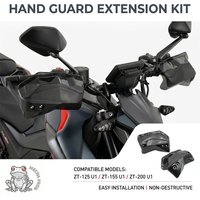 For ZONTES ZT-125U1 ZT-155U1 ZT-200U1 ZT350GK ZT125GK ZT155GK Motorcycle Handguards Shield Guards Windshield ZT-125