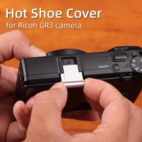 Metal Camera Hot Shoe Cover Dustproof Protector Cap Suit for Ricoh GR3 GRIII GR3X GR III GR 3X Photography Camera Accessories