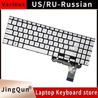 Replacement US/RU Russian Keyboard For ASUS Vivobook X1504 X1504ZA X1504VA X1504V X1504Z F1504 F1504ZA E1504 E1504F E1504FA