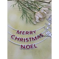 Merry Christmas letters Metal Cutting Dies Stencils For DIY Scrapbooking Decorative Embossing Handcraft Die Cutting Template