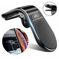 Car Phone Holder Magnetic Air Vent Mount 360° Rotation Clip For Land Rover Discovery 3 4 Range Rover Freelander 1 2 Accessories