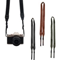 Universal Adjustable Vintage PU Leather Camera Shoulder Neck Strap Belt For Sony/ Nikon/Canon SLR Cameras Strap Accessories