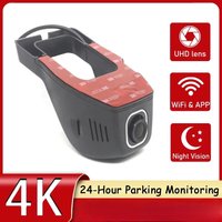 U model 4K 2160P WiFi Car DVR Dash Cam Camera 2K 1600P 24H Parking Monitor APP Control Car Driving Video Recorder for all cars