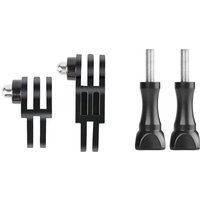 Three-Way Adjustable Arm Extension Pivot Mount For GoPro Hero 13 12 11 10 9 8 SJCAM SJ4000 AKASO Insta360 DJI Osmo Action Camera