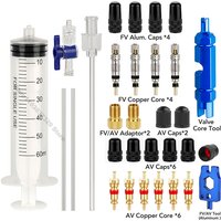 AliExpress NONE MTB Road Bike Tubeless Tire Liquid Injection Tool 60ml Tyre Sealant Syringe Bicycle Accessories Valve Core Removal Tool Optiona