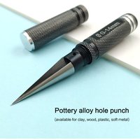 Professional Drill Tool High Hardness Clay punch pottery punch DIY hand-made Woodworking Hole Punch Expand Hole Pottery Tool