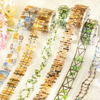 1 roll pack journal DIY material decorative tape Garden Trail Series Landscape style sticker decorative tape