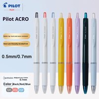 Pilot Acroball Ultra-Smooth Retractable Ballpoint Pen,Premium Hybrid Ink 0.5/0.7mm for Office&BusinessMinimalist Japanese Design