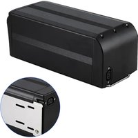 Rear Rack Battery Case 130 pcs 21700 Cells EBike Battery Box 36V 48V 52V 60V 72V Ebike Downtube Case