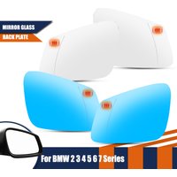 Left & Right Side Mirror Glass Blue White Rearview Convex Heated For BMW E84 F48 F20 F21 F40 F22 F23 F30 F31 F34 F10 F07 F11