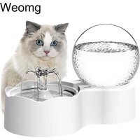 2.3L Automatic Cat Water Fountain With Faucet Dog Water Dispenser Transparent Filter Drinker Pet Sensor Auto Drinking Feeder