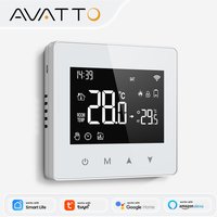 AVATTO WiFi/ZigBee Smart Thermostat Low Power Battery Water Gas Boiler Temperature Controller For Tuya Alexa Google Home Alice