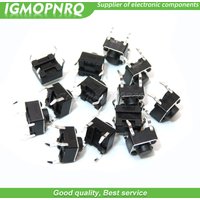 100pcs Mini Micro Momentary Tactile Push Button Switch 6*6*5mm 4 pin ON/OFF keys button DIP 6x6x5mm Light touch switch IGMOPNRQ