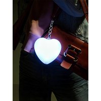 Love Heart Handbag Light Heart-Shaped Purse Light with Automatic LED Sensor Rechargeable Touch Sensing Wallet Tote Bag Light