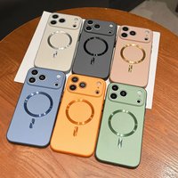 Luxury Skin Feel Camera Protection Magnetic Phone Case For Xiaomi Mi 15T 14T 13T 12T Pro Xiaomi 12T 13T 14T 15T Pro Soft Cover