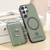 For Samsung Galaxy S26 Ultra S25 S24 S23 S22 S21 Plus 5G Luxury Case 2IN1 Leather Card Coque Samsung S25 Edge 24 FE Magnet Funda