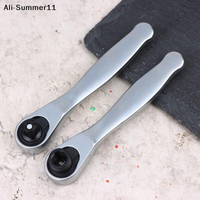 【U0】【GwE】Ratchet Wrench 1/4 Drive Ratchet Handle With 72 Teeth Quick Release Screwdriver Bits Hex Torque Wrenches Set Spanner