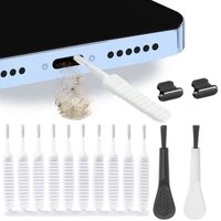 Mini Mobile Phone Speaker Cleaning Brush Set Dust Plug For iPhone 14 iPad Keyboard Earphones Charing Port Cleaner Kit Universal