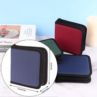 1PC Oxford Handbags Storage Case for 40 Tablets CD/DVD Discs CD Case DVD Organizer Holder for Multimedia Storage