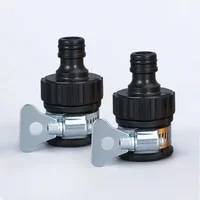 Multifunctional Universal Connector Fast Coupling Garden Hose Fitting for Greenhouse Watering Plant Irrigation Quick Connector