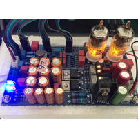 GHXAMP L6 Hi-Fi GE5725 Röhrenvorverstärker Tone Board Eisen versiegelt Operationsverstärker Warm Röhrensound mit Servo-Stromversorgung Dual AC15V