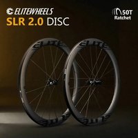 AliExpress ELITEWHEELS SLR-DISC 2.0 Wheels Ratchet 50T Road Disc Carbon Wheelset Ultralight 1574g Pillar 1423 Spoke For Racing Bike