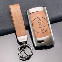 Zinc Alloy Leather For Chery Tiggo 7 pro 8 Pro Exeed Tiggo 2 3x Arrizo 5 Pro Gx 5x EQ7 tiggo 4 Car Key Case Cover Accessories