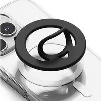 Double Sided Magnetic Silicone Grip Holder Case for Magsafe IPhone 17 Air 16 E 15 14 13 12 11 Pro Max Plus Mac Safe Phone Cover