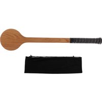 Tennis Pointer Spoon Wooden Tennis Racket SweetSpot Tennis Swing Practice Training Aid With Storage Bag