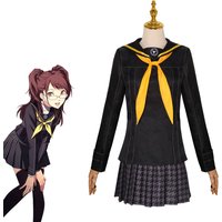In stock new game Kujikawa Rise role-playing wig character 4 gold JK uniform female sailor set Halloween carnival Jyoshi Koukous